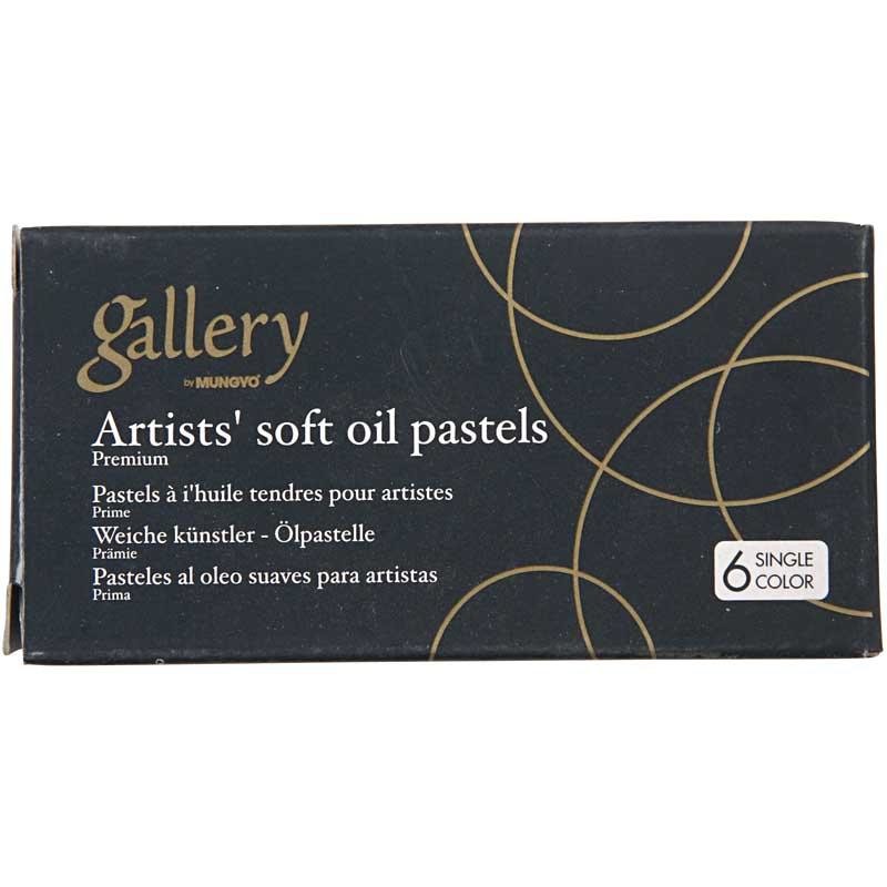 Pastelli a Olio Gallery Premium, L: 7 cm, spess. 11 mm, blu cobalto (221), 6 pz/ 1 conf. [HOB-38258]
