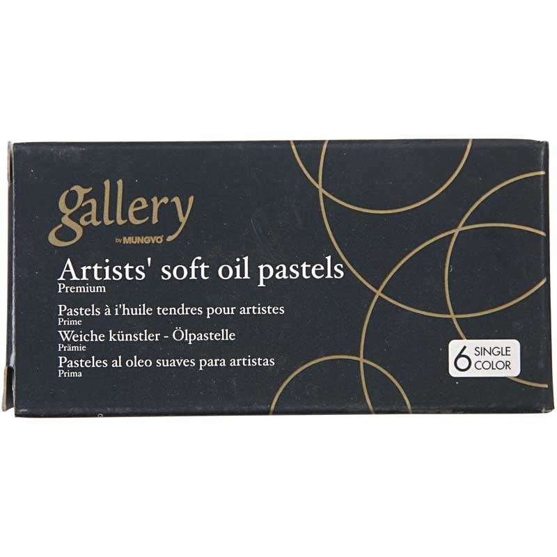 Pastelli a Olio Gallery Premium, L: 7 cm, spess. 11 mm, marrone ruggine (237), 6 pz/ 1 conf. [HOB-38262]