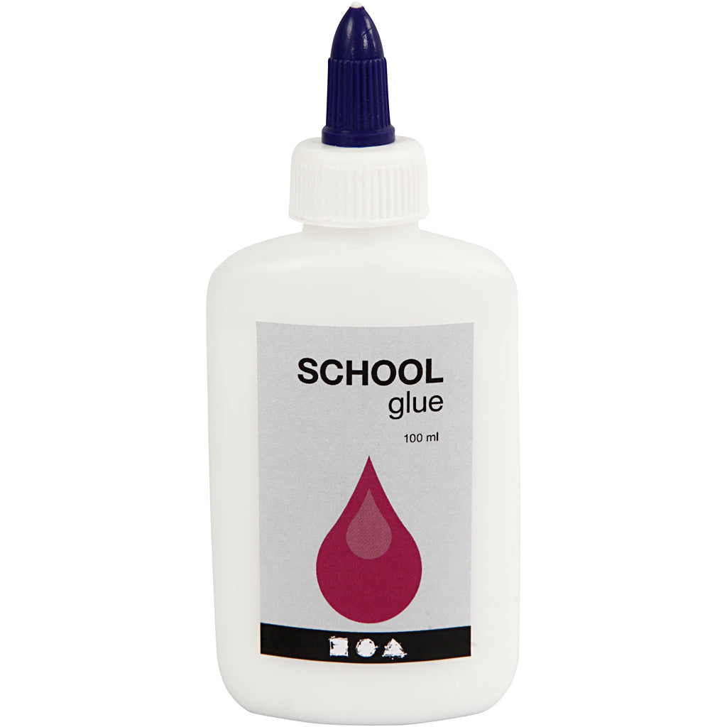 Colla scolastica, 100ml/ 1 bott. [HOB-390310]