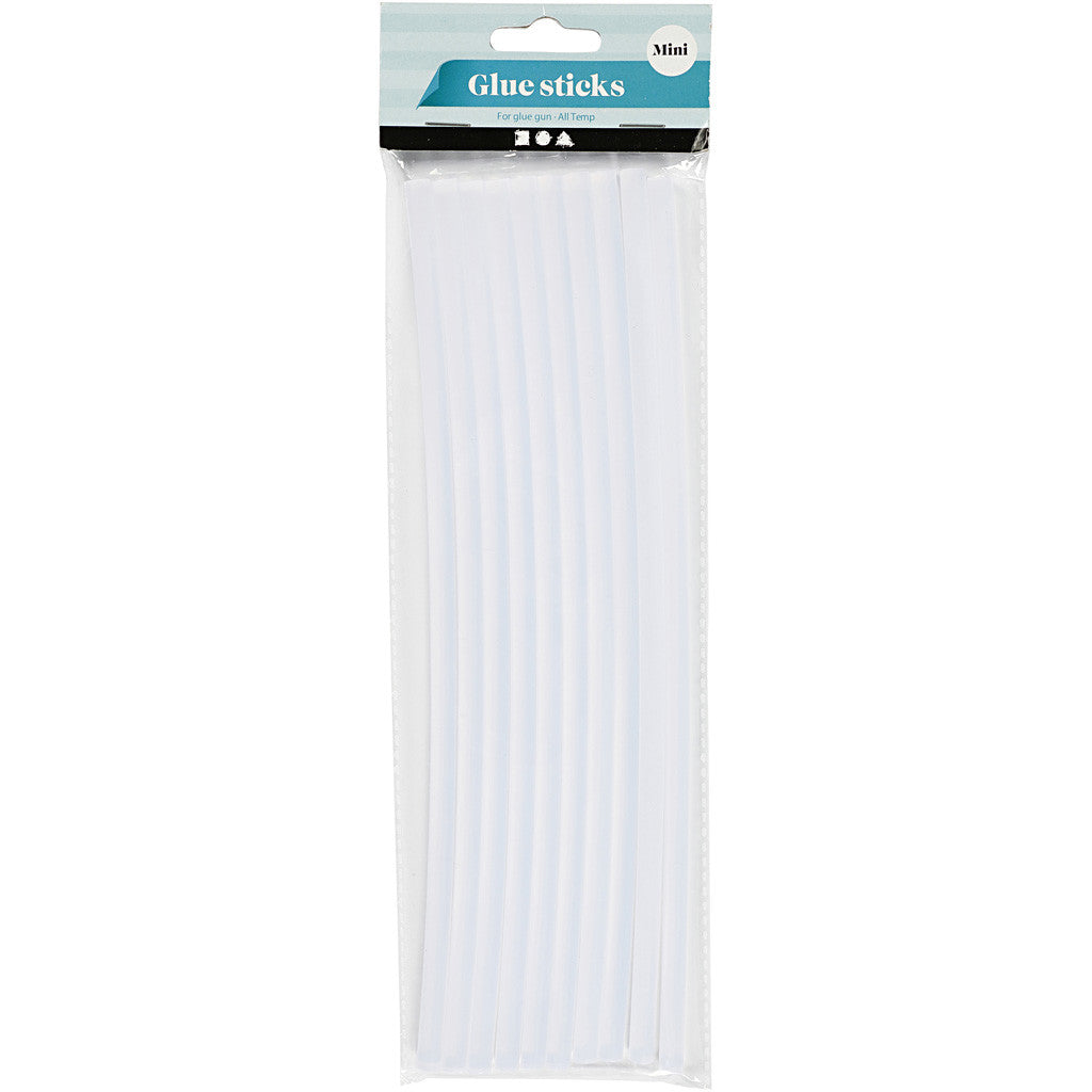 Stick di colla Mini, L: 25 cm, diam 7 mm, 10 pz/ 1 conf. [HOB-391350]