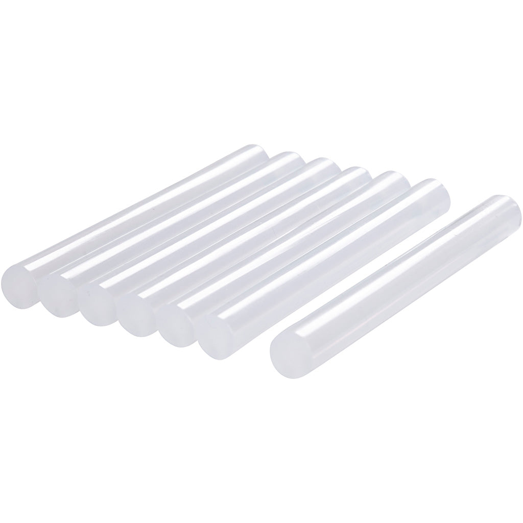 Heißklebesticks, L: 10 cm, D: 11 mm, 7 Stck./ 1 Pck. [HOB39138]