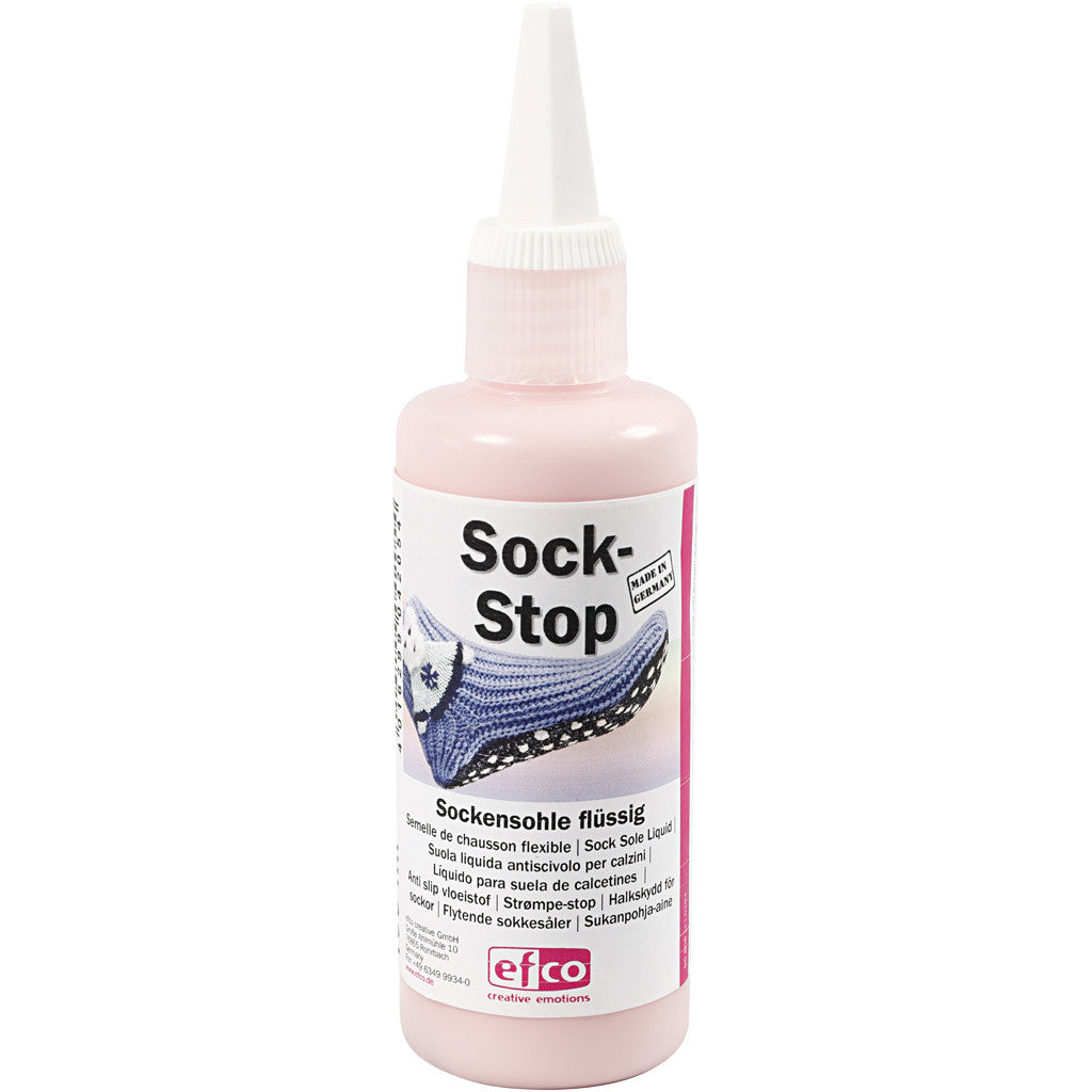 Prodotto anti-scivolo Sock-Stop, rosso chiaro, 100 ml/ 1 bott. [HOB-39149]