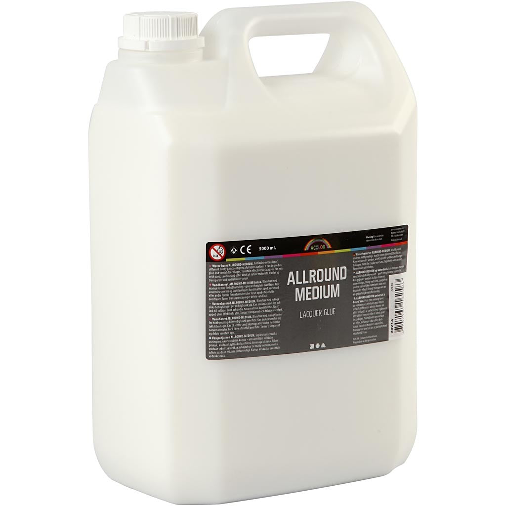 Allround Medium Klebelack, 5000 ml/ 1 Fl. [HOB-39214]