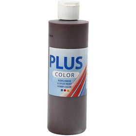 Plus Color Craft Paint, cioccolato, 250 ml/ 1 bott. [HOB-39401]