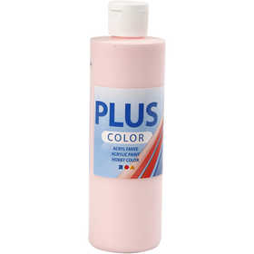 Plus Color Bastelfarbe, Softpink, 250 ml/ 1 Fl. [HOB-39466]