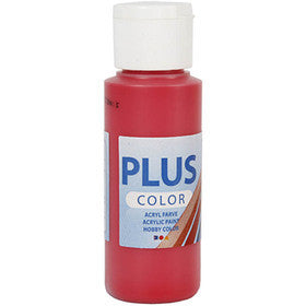 Plus Color Bastelfarbe, Beerenrot, 60 ml/ 1 Fl. [HOB-39629]