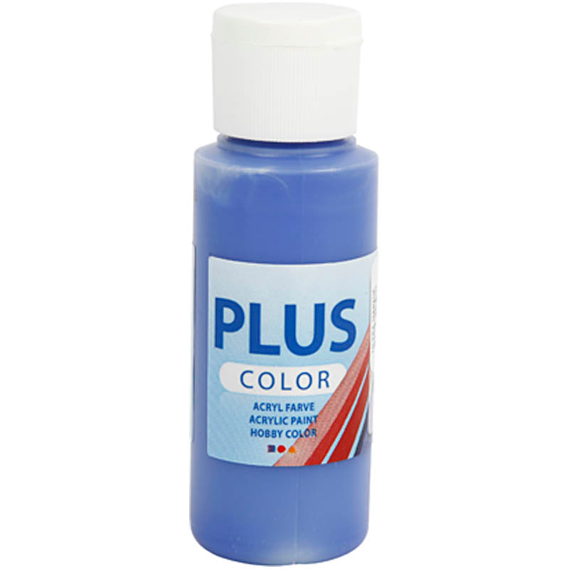 Plus Color Craft Paint, ultra marine, 60 ml/ 1 bottle