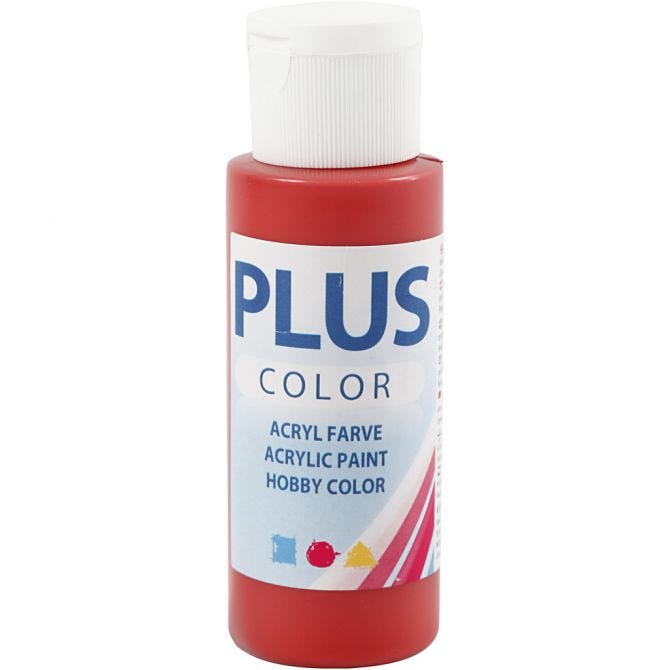 Peinture Acrylique Plus Color, terre brulée, 60 ml/ 1 flacon [HOB-39687]
