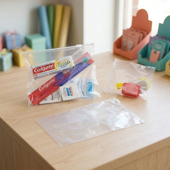 Gleitverschlussbeutel Transparent 35.5x25.5cm 75 Mikron (100 Stück) [3SZ1410]