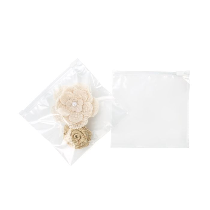 Gleitverschlussbeutel Transparent 16.5x15.2cm 75 Mikron (100 Stück) [3SZ6H6]