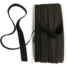 Elastikband, B 20 mm, Schwarz, 25 m/ 1 Rolle [HOB-41046]