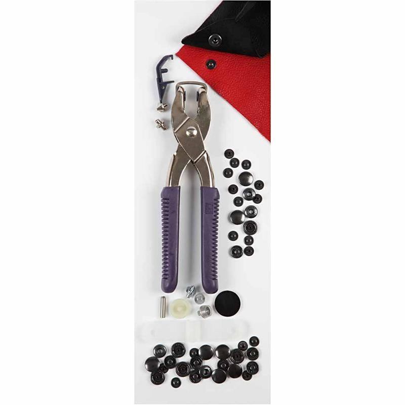 Pince à oeillets, L : 19,5 cm, 1 set [HOB-41163]