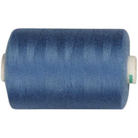 Filo da Cucito, blu medio, 1000 m/ 1 rot. [HOB-41209]