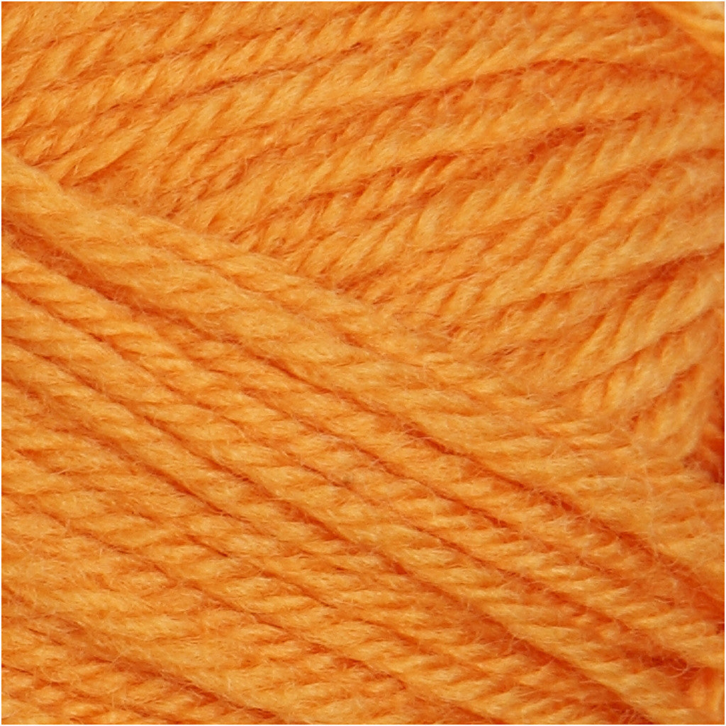 Filato Baby, L: 172 M, arancio, 50 g/ 1 gom. [HOB-41326]