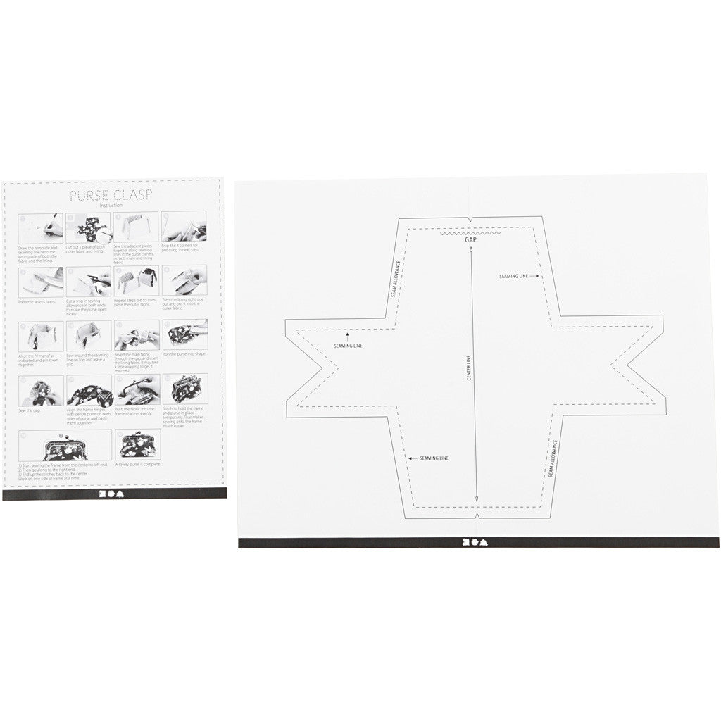 Bügelverschluss für Handtaschen, Größe 10 cm, Metallic-Hellgrau, 1 Stk [HOB-41359]