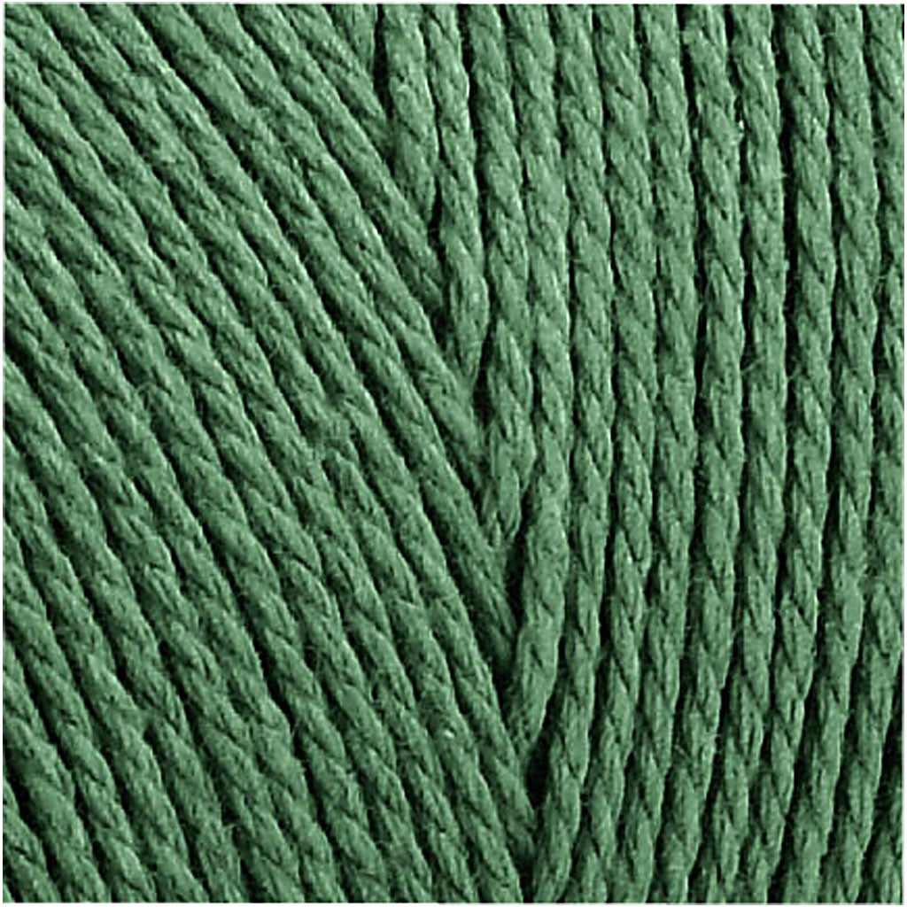 Corda in poliestere, L: 315 M, spess. 1 mm, Qualità sottile 12/12, verde, 220 g/ 1 gom. [HOB-41516]