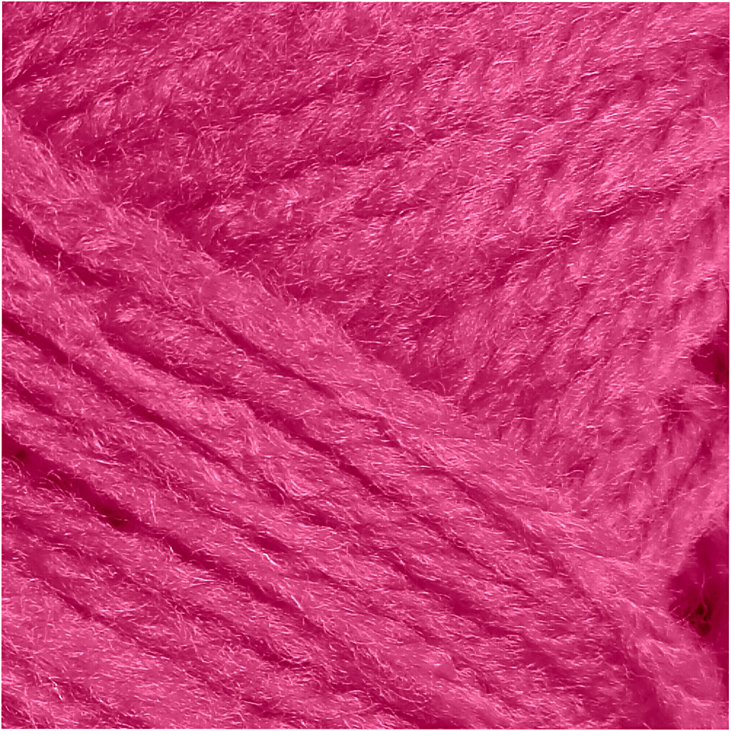 Filo acrilico Fantasia, L: 80 M, neon pink, 50 g/ 1 gom. [HOB-421708]