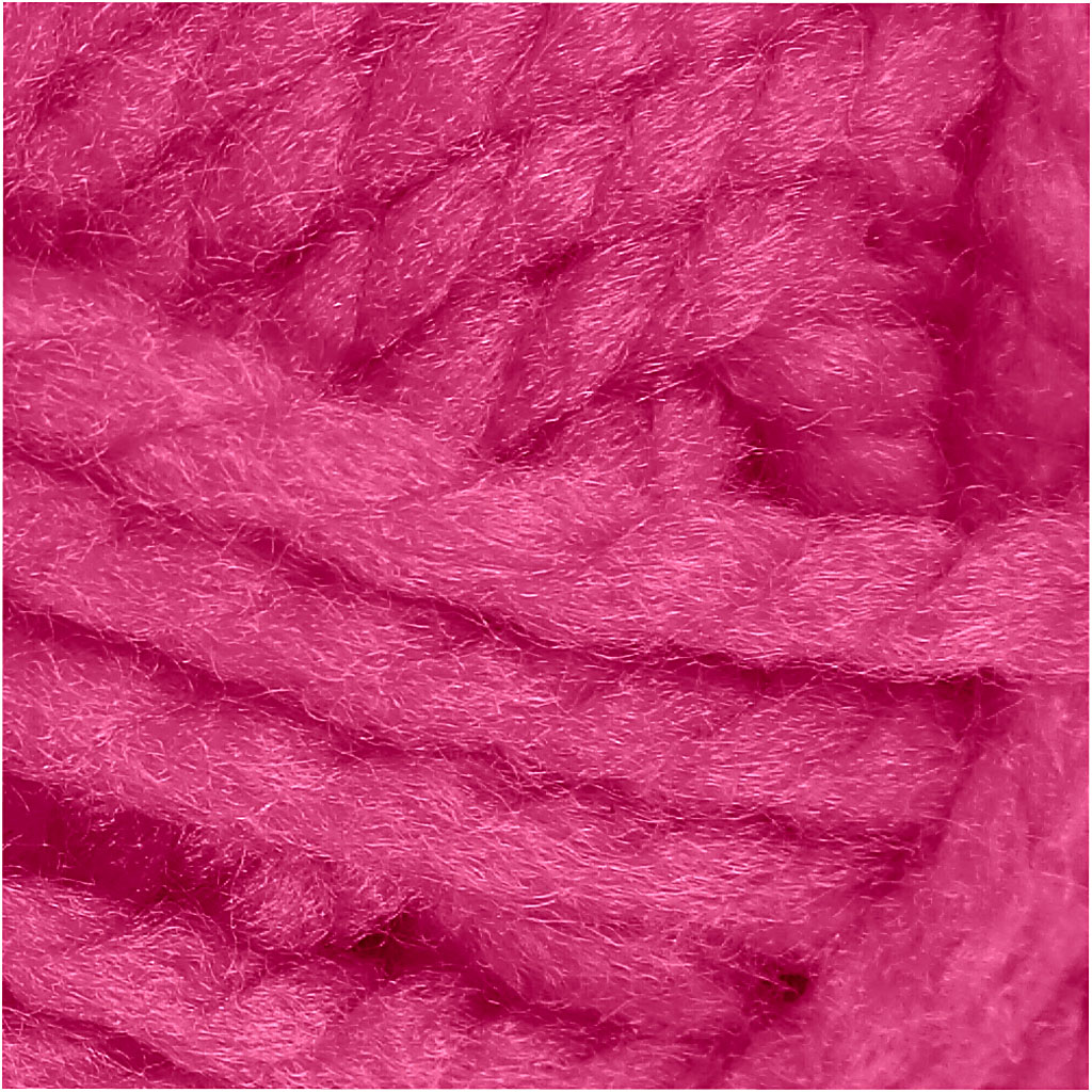 Filo Acrilico Fantasia, L: 35 M, Maxi, neon pink, 50 g/ 1 gom. [HOB-421861]