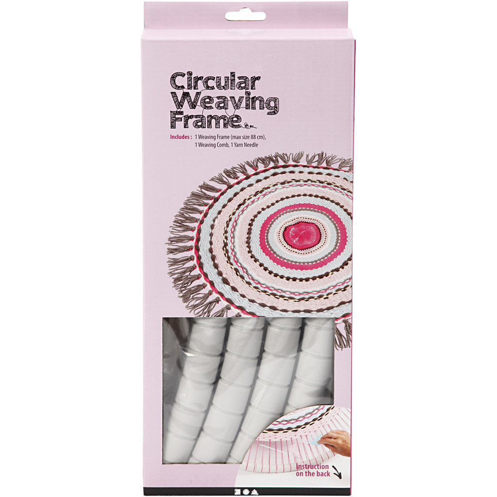 Runder Webrahmen, D 88 cm, 1 Stk [HOB-42200]