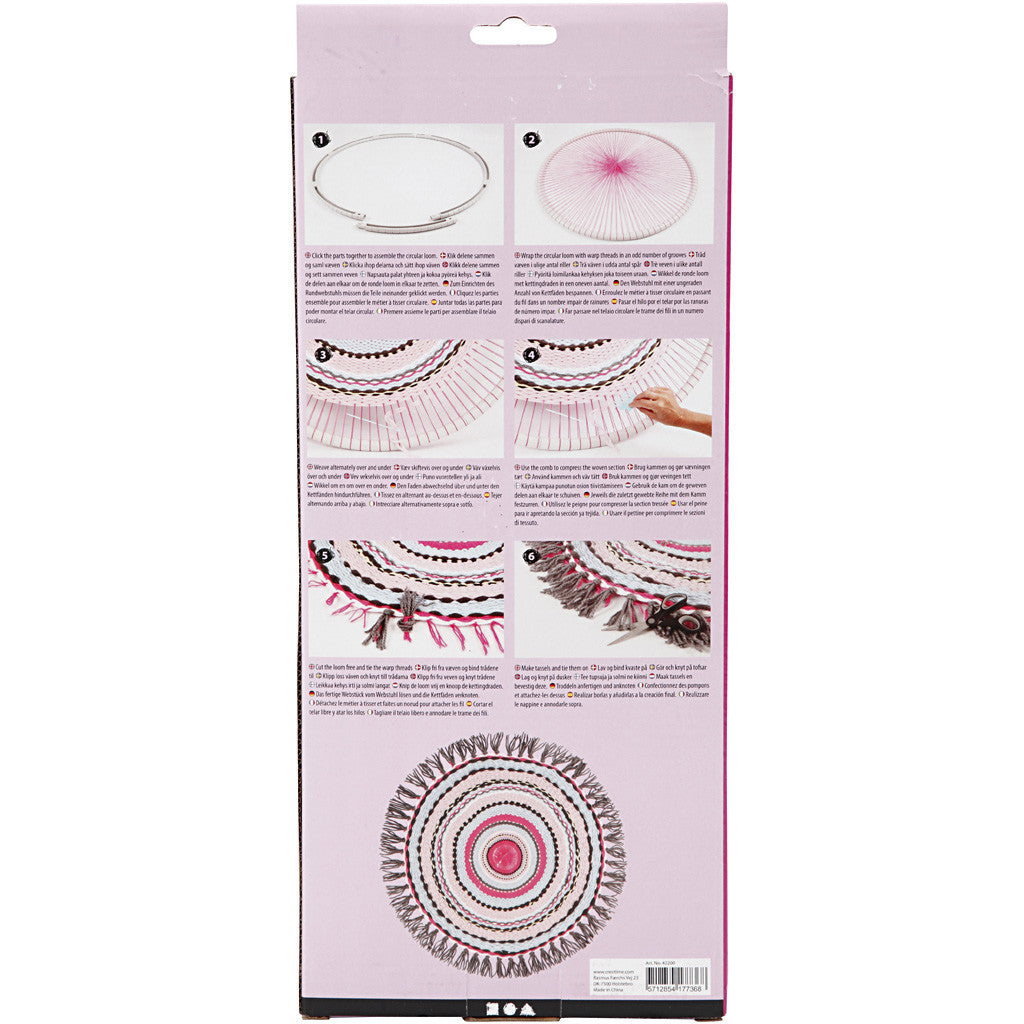 Cadre de tissage circulaire, d 88 cm, 1 pièce [HOB-42200]