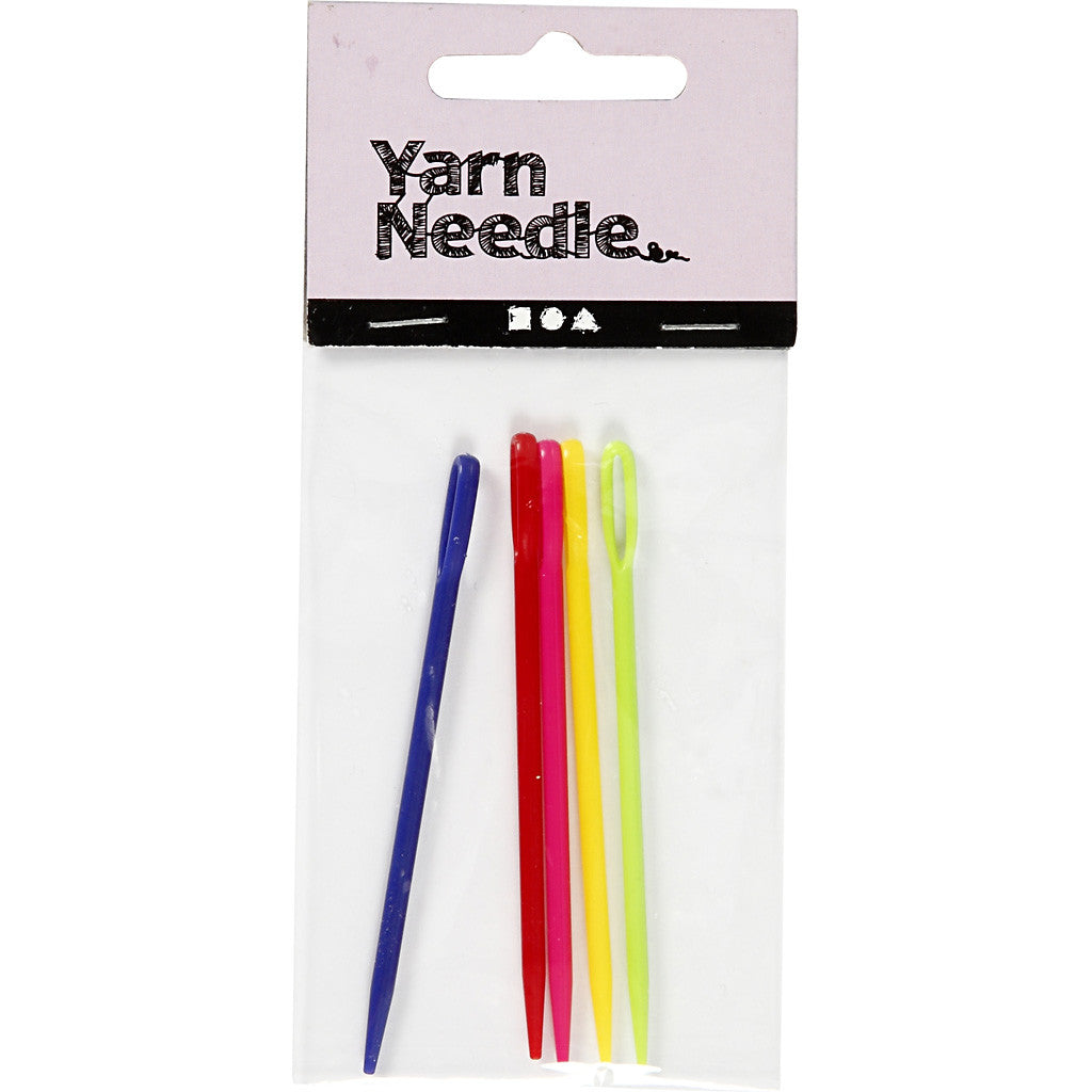 Yarn needle, L: 7 cm, colori asst., 5 pz/ 1 conf. [HOB-422090]