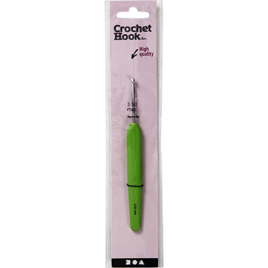 Uncinetto, dim. 3,5, L: 13,3 cm, misura 3,5 mm, lilla chiaro, 1 pz [HOB-42383]