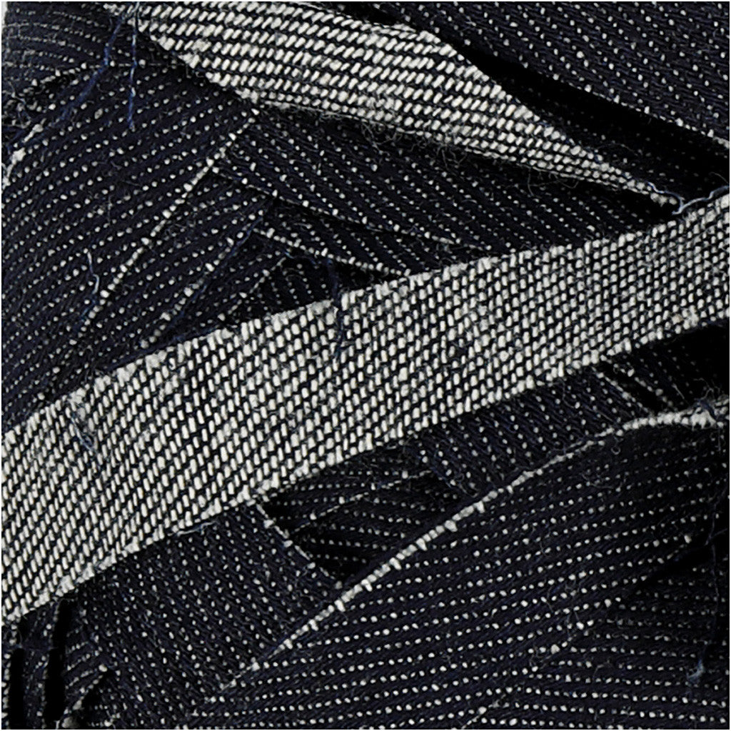 Denim-Stoffgarn, L 45 M, Blau, 100 g/ 1 Knäuel [HOB-42480]
