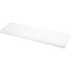 Stoff, B 145 cm, 140 g, Weiß, 10 m/ 1 Rolle [HOB-44080]