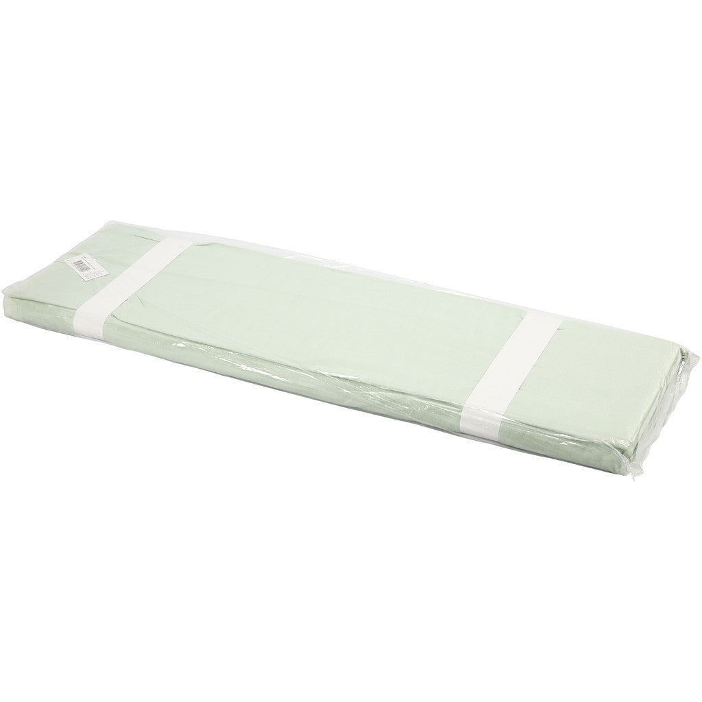 Stoff, B 145 cm, 140 g, Hellgrün, 10 m/ 1 Rolle [HOB-44087]