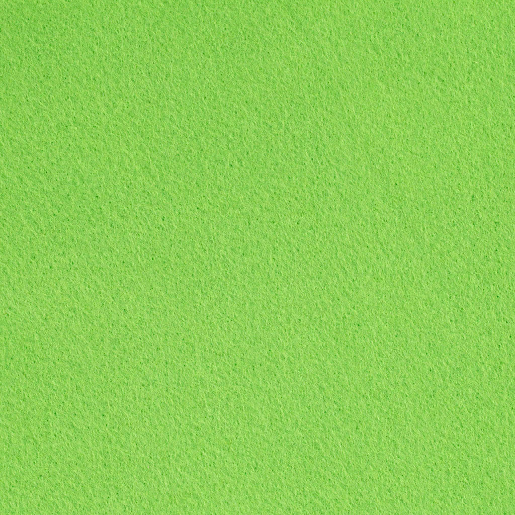 Feltro artigianale, L: 45 cm, spess. 1,5-2 mm, 180-200 g, verde chiaro, 5 m/ 1 rot. [HOB-45024]