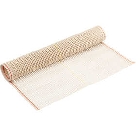 Tissu pour tissage, L : 50 cm, blanc cassé, 1 m/ 1 rouleau [HOB-47456]
