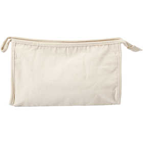 Kulturtasche, H 17 cm, L 28 cm, B 10 cm, Hellnatur, 1 Stk [HOB-49932]