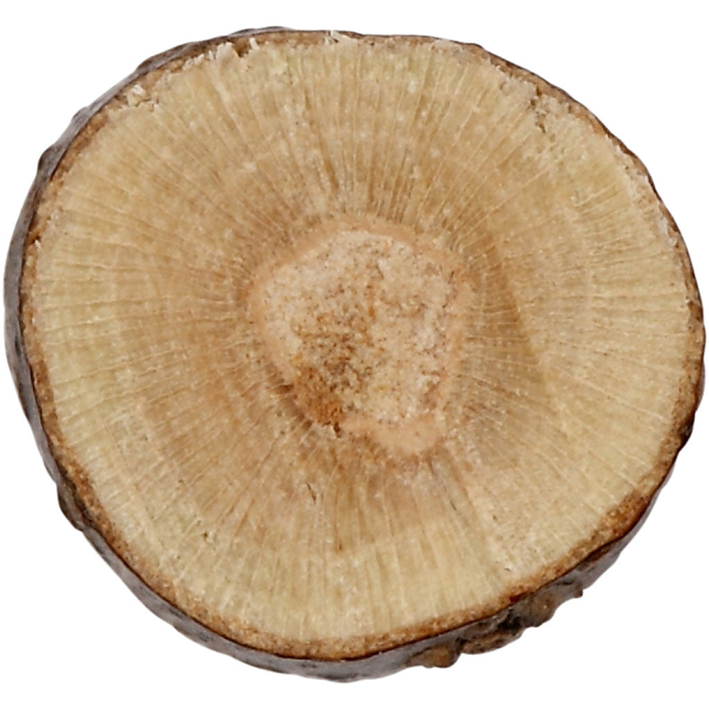 Holzscheiben-Mix, D 7-10 mm, Dicke 4-5 mm, 230 g/ 1 Pck [HOB-502130]
