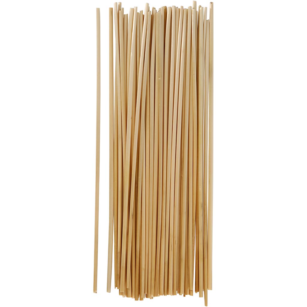 Straw, L: 22 cm, thickness 1-3 mm, 50 pc