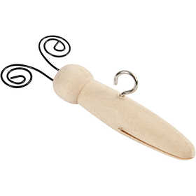 Schmetterlingskörper, L 5,5 cm, D 15 mm, 5 Stk/ 1 Pck [HOB-504571]