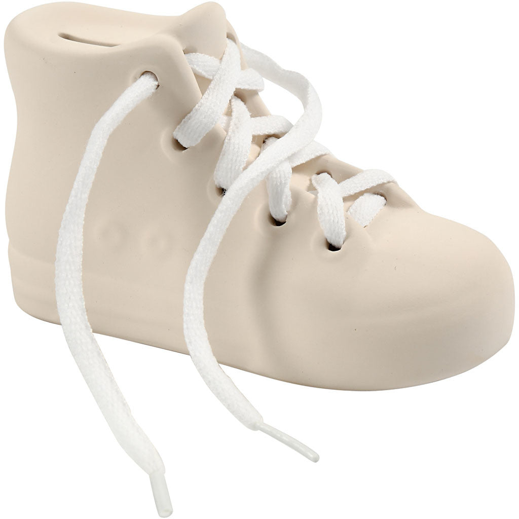 Scarpa salvadanaio, H: 9 cm, L: 14 cm, 8 pz/ 1 conf. [HOB-50534]