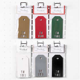 Geschenkanhänger, TO YOU, Größe 5x10 cm, 300 g, 6x10 Pck/ 1 Pck [HOB-50983]