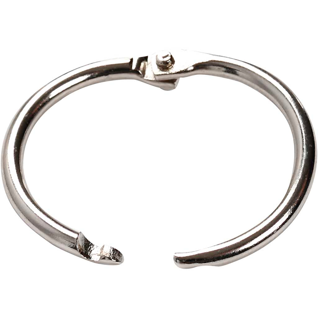 Book Ring, D: 25 mm, thickness 2,7 mm, 10 pc/ 1 pack [HOB51241]