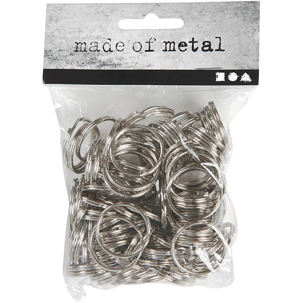 Schlüsselringe, D 25 mm, 100 Stk/ 1 Pck [HOB-51275]