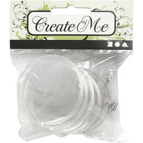 Spilla, rotondo, diam 5,5 cm, 5 pz/ 1 conf. [HOB-512941]