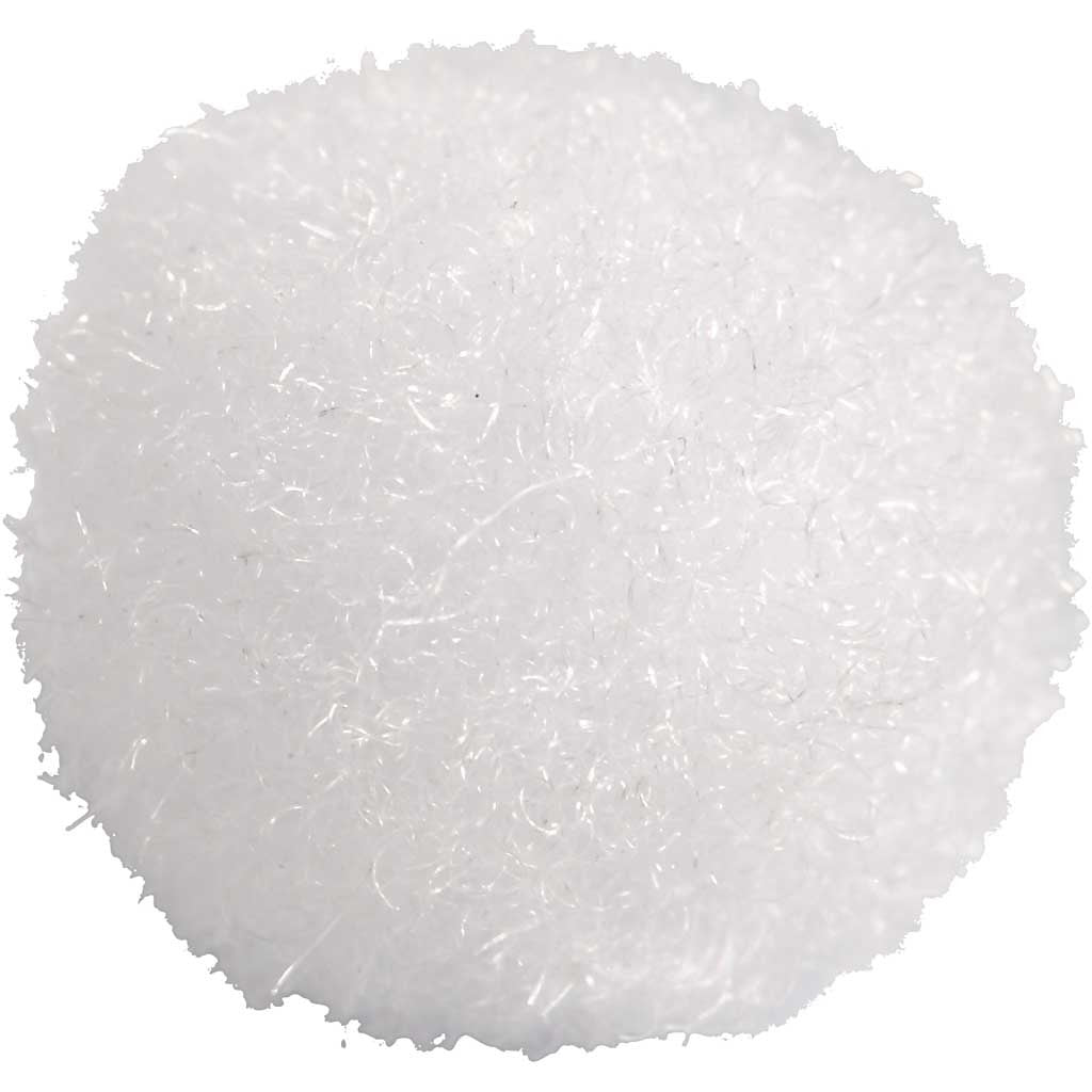 Pompons, d 10 mm, blanc, 450pièce/ 1 Pq. [HOB-51854]