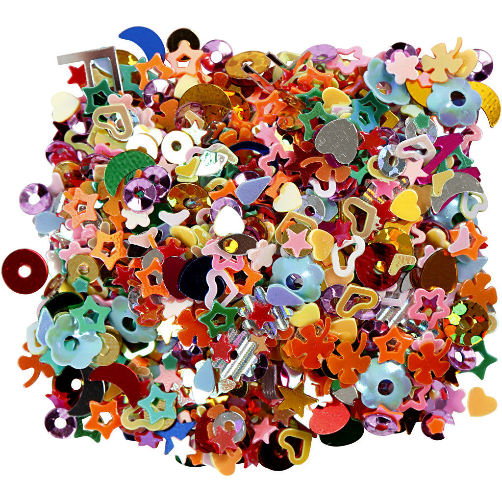 Lustrini, misura 2-5 mm, 170 g/ 1 conf. [HOB-52173]