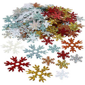 Lustrini , misura 25+45 mm, colori asst., 250 g/ 1 conf. [HOB-52181]