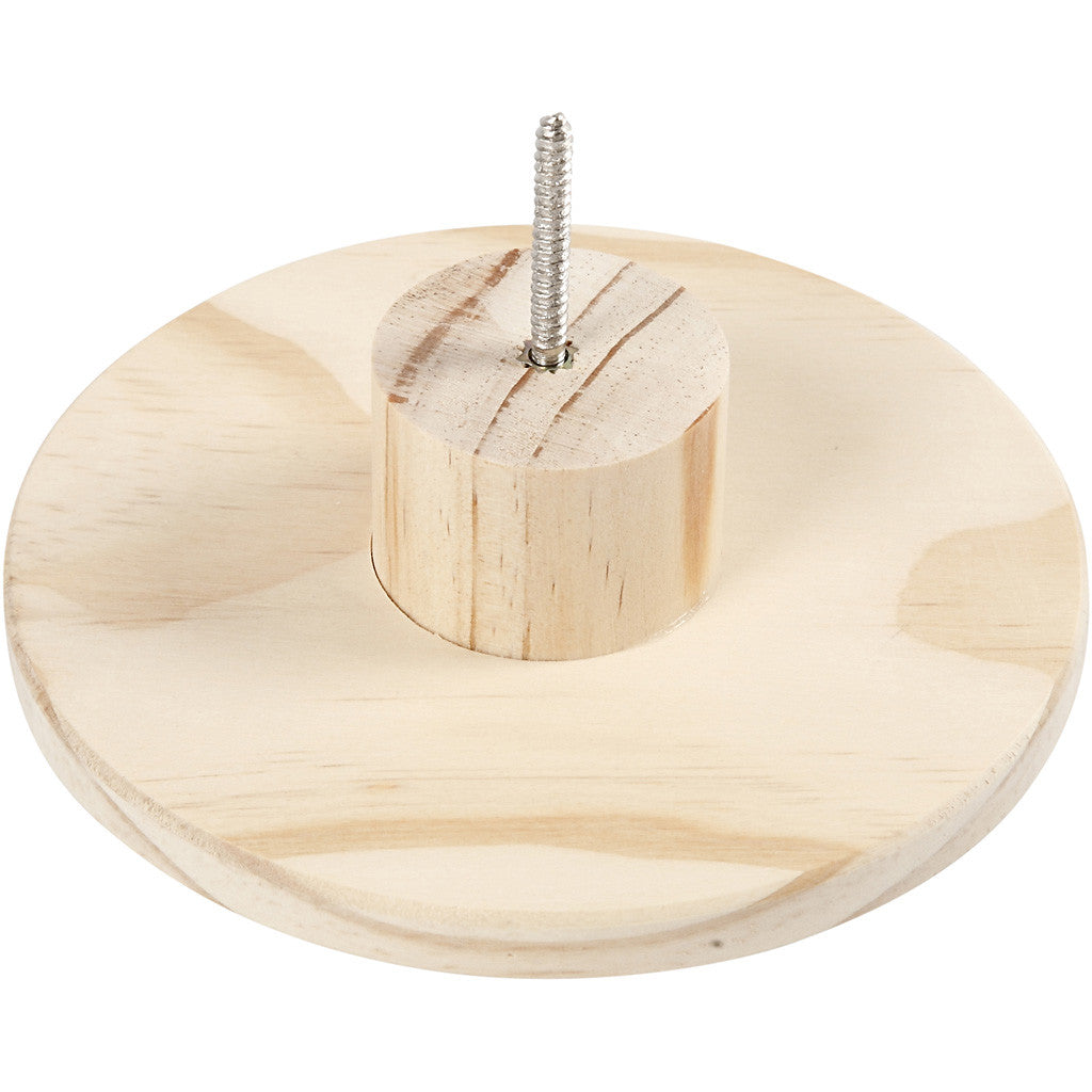 Attaccapanni, rotondo, P: 4,5 cm, diam 15 cm, 1 pz [HOB-54407]