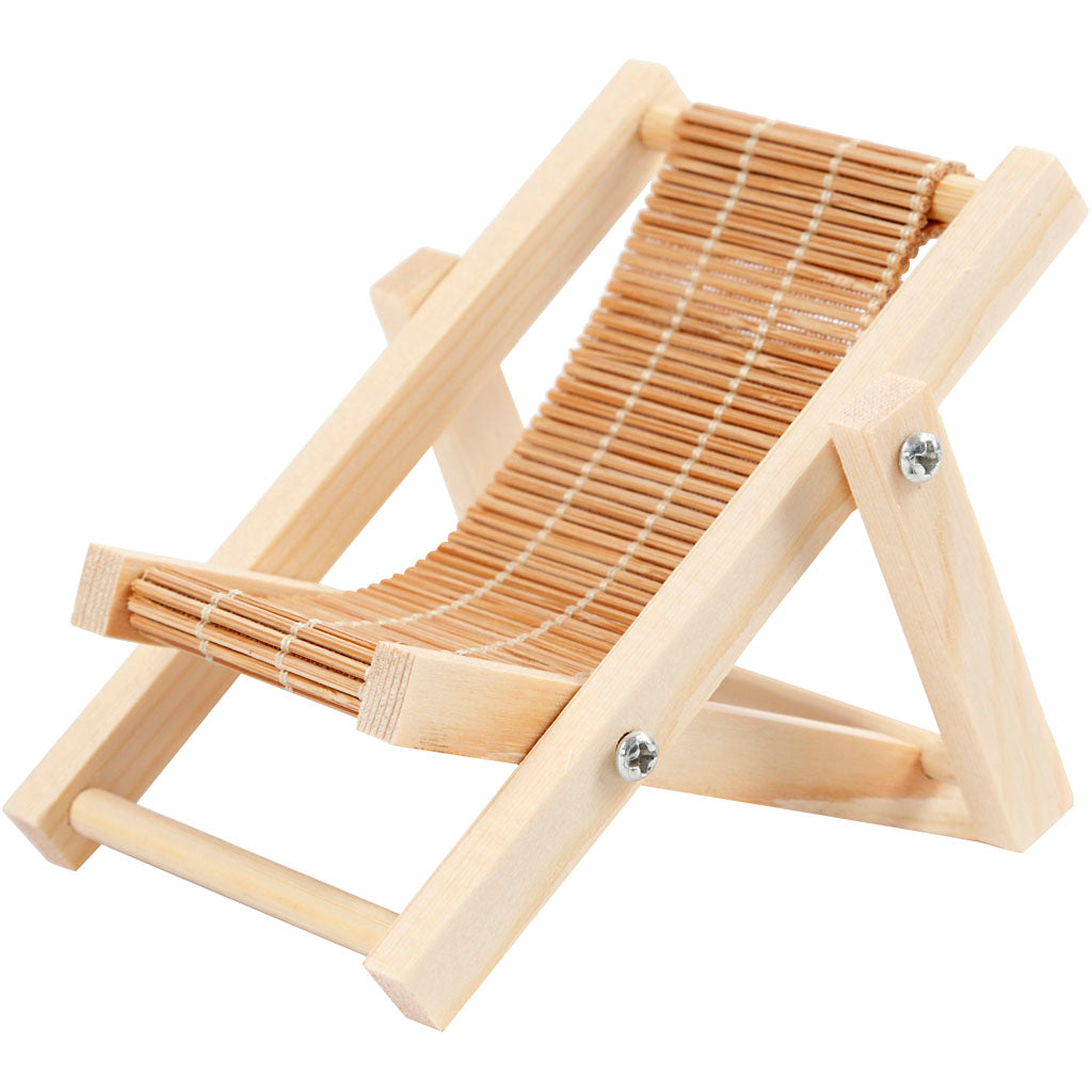 Deck chair, L: 9,5 cm, W: 7,5 cm