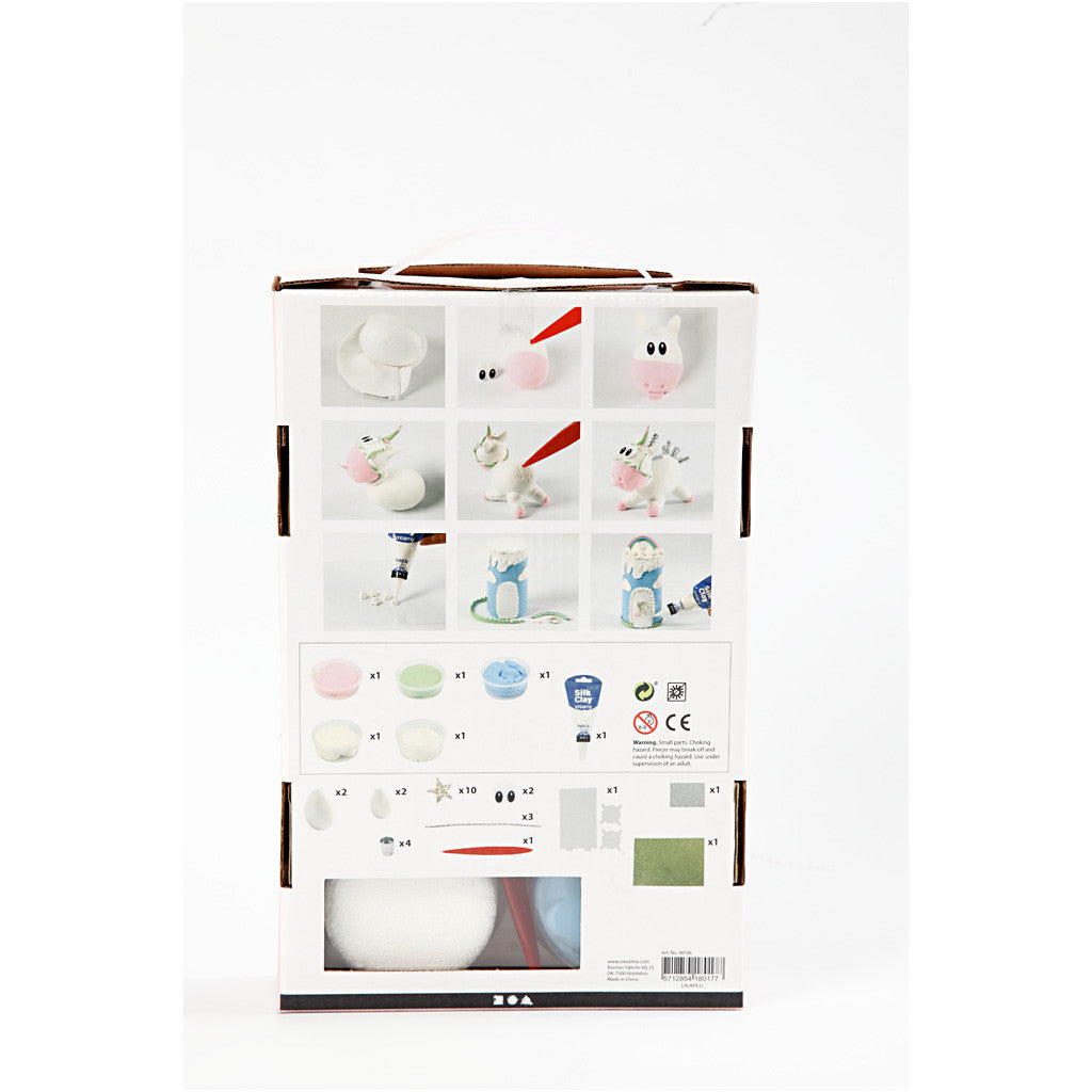 Medaillons zum Aufhängen, Sterne, Größe 7x7 cm, Weiß, 6 Stk/ 1 Pck [HOB-555150]