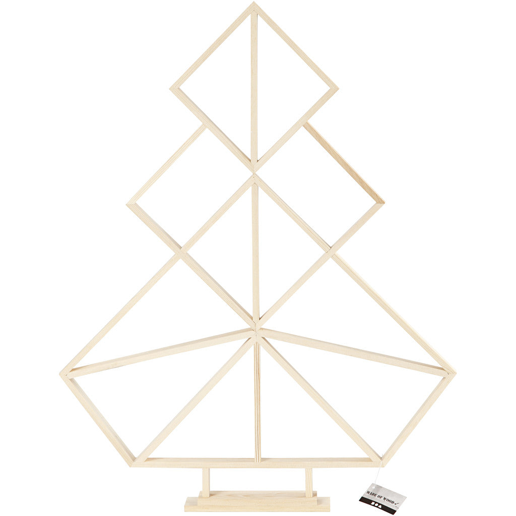 Albero di Natale, H: 60 cm, L: 47 cm, 1 pz [HOB-56197]