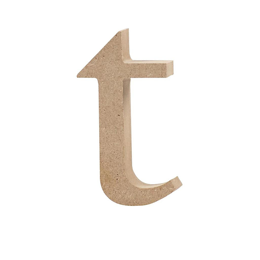 Lettera, t, H: 10 cm, spess. 2 cm, 1 pz [HOB-56259]