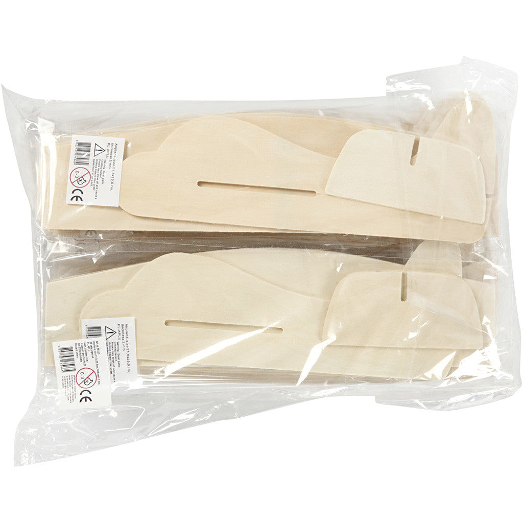 Avions, dim. 21,5x25,5 cm, 20 set/ 1 Pq. [HOB-56825]