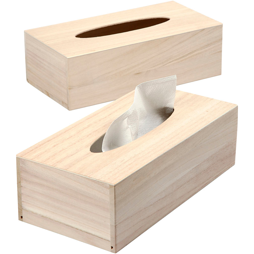 Boîte à mouchoirs , dim. 27x14x8 cm, 1 pièce [HOB-575700]